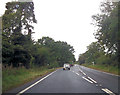 A421 at Quarry entrance west of Finmere