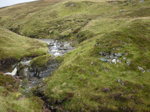 General Wade's crossing point of the Allt Coire Mhic-sith