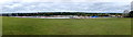 TQ4792 : Panorama of the Snoozebox site at Hainault Forest Country  Park by Richard Hoare