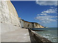 TQ4200 : Cliffs at Peacehaven Heights by Paul Gillett