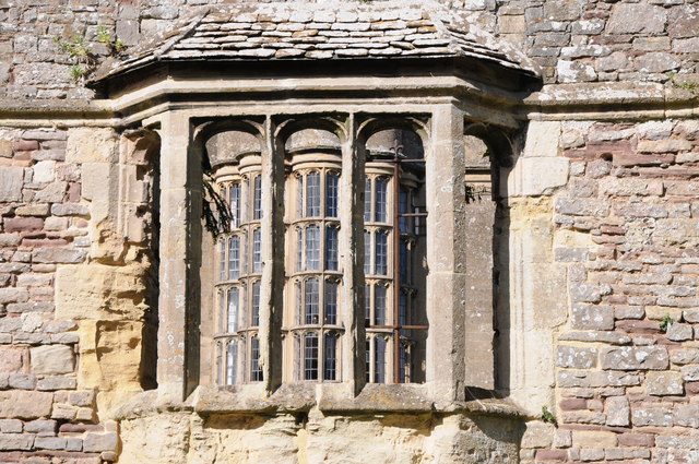 Windows in Thornbury Castle