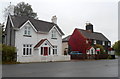 Houses opposite Llanwrtyd railway station