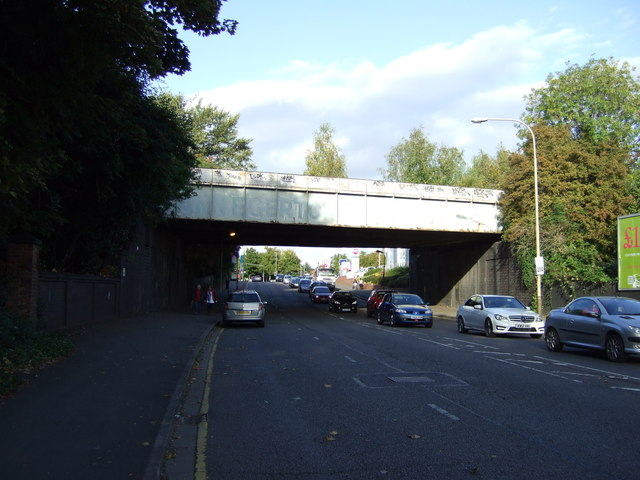 Railway bridge over the A426