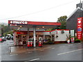 Murco garage, shop, and the village post office, Llanwrtyd Wells