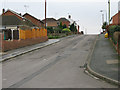 Looking south along The Broadway, Swindon