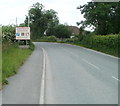 SW boundary of Llandovery