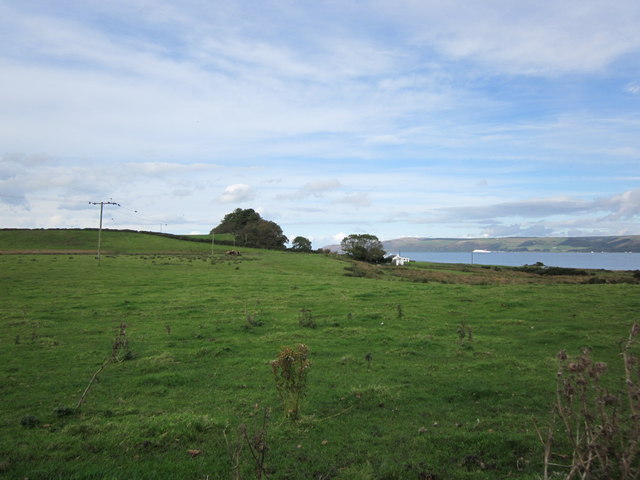 Farmland near Low Salchrie