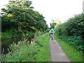 Cyclists on the towpath