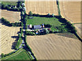 Lower House Farm from the air