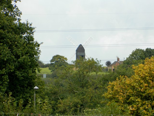 Windmill Farm and the Cat and Fiddle Windmill