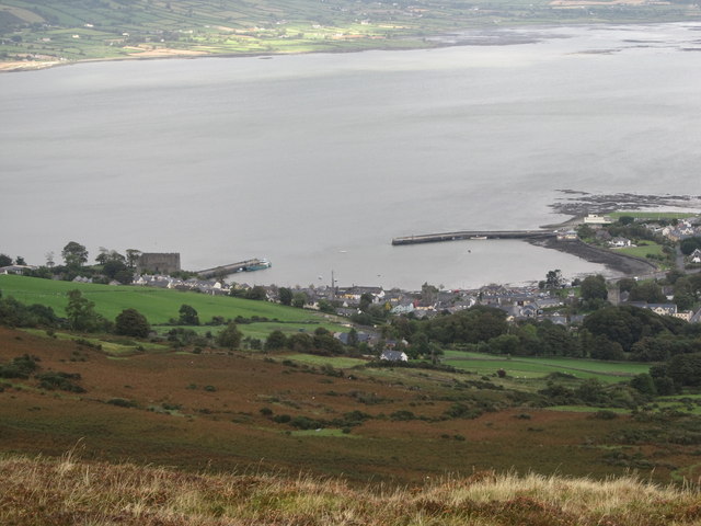 Carlingford Harbour from Goylin Pass