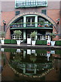 Canal side scene, Brindleyplace