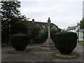 SP5822 : War Memorial in St Edburg's Churchyard Bicester by PAUL FARMER