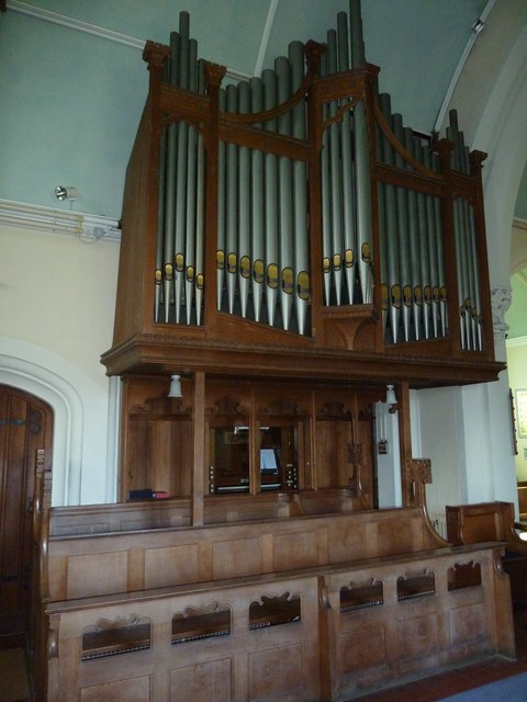 St Mary, St Cuthberga and All Saints, Witchampton- organ