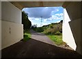 Transpennine Trail - bridge carrying the A6135 at Renishaw