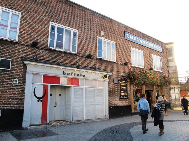 The buffalo BAR and Cock,... © Mike :: Geograph Britain and