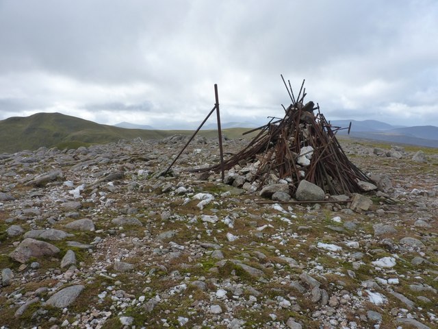 Not so much a summit cairn now