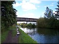 Railway bridge over the Bridgewater Canal