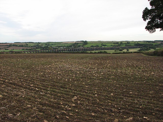 Across the Welland Valley from Seaton