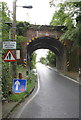 Railway bridge over the B3081