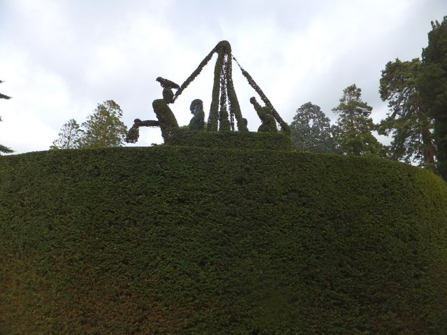 Topiary at Mount Stewart