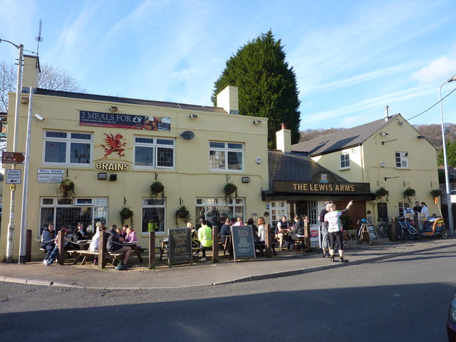 The Lewis Arms near Castle Coch