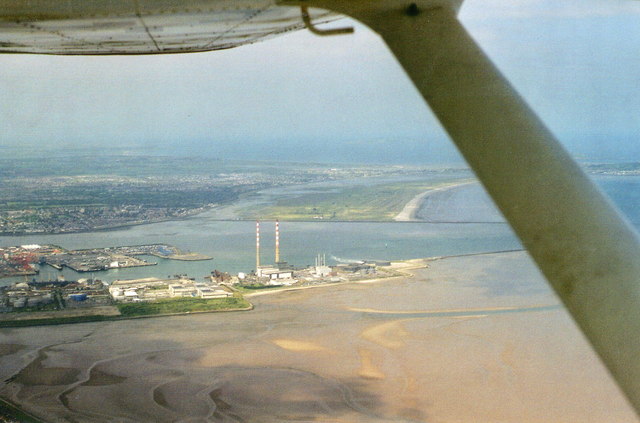 The Poolbeg Power Stations (aerial) 2003
