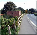 Pillbox on the east side of Westonzoyland Road railway bridge, Bridgwater