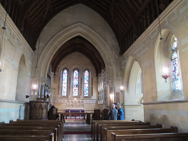 Church of St James, nave