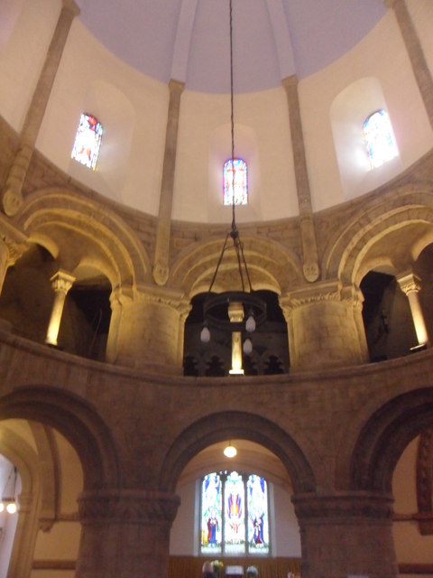 Interior of The Round Church, Cambridge © Ben Keating :: Geograph ...