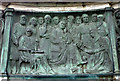 SD4761 : The north panel, Victoria monument, Dalton Square by Karl and Ali