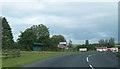 The cross roads on the A35 at Letterkeen