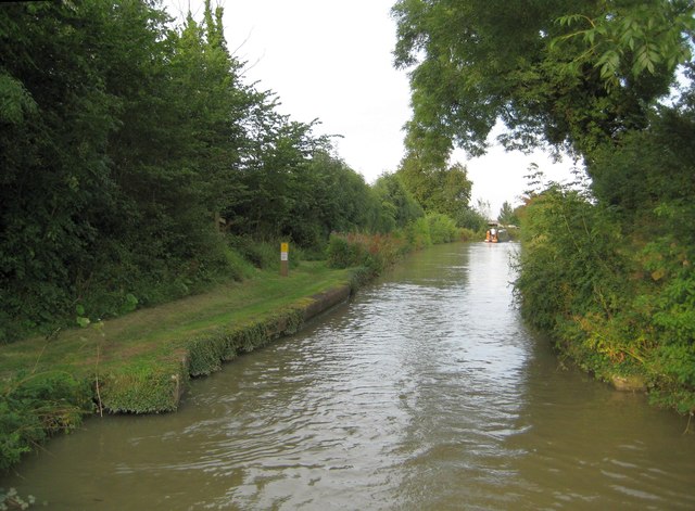 Grand Union Canal: Site of former Bridge Number 106 in Lower Shuckburgh
