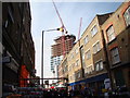 View along Sclater Street from Brick Lane