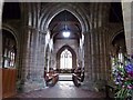 SK2853 : The Chancel, St. Mary's Church, Wirksworth by Derek Voller