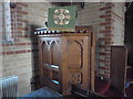 Gurnard, All Saints: pulpit