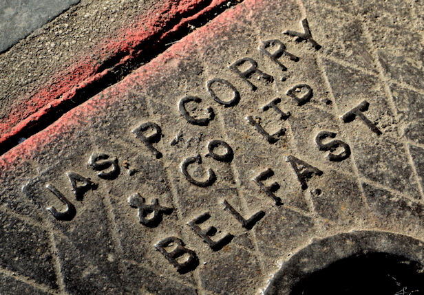 "Corry" access cover, Belfast (2)