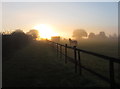 Sunrise near Stourport