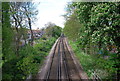 Railway line to Ladywell