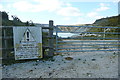 SX5961 : Entrance to china clay works by Graham Horn
