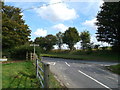 North Downs Way junction at Staple Farm