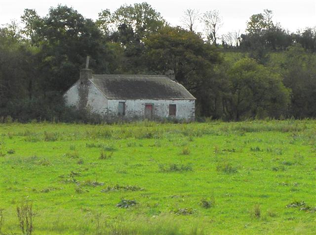 Derelict cottage, Killadroy