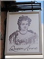 Sign for The Queen Anne, Union Street / Sittingbourne Road, ME14