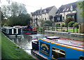 ST8260 : Canalside houses, Bradford-on-Avon by Jaggery