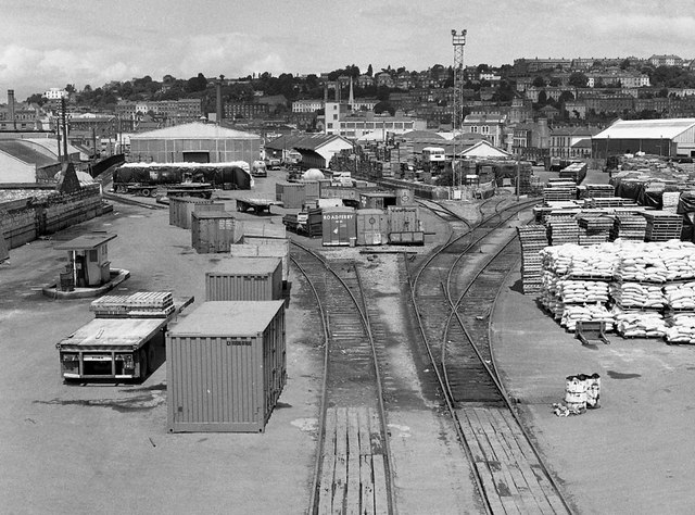 Cork Albert Quay goods yard - 1975