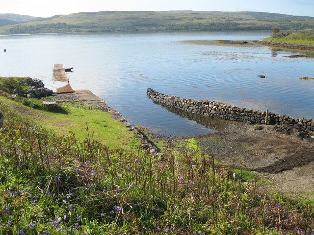 Old Quay Near Killiemore House © Bob Jones :: Geograph Britain And Ireland