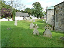 SY7994 : St. John the Evangelist, Tolpuddle: churchyard (9) by Basher Eyre