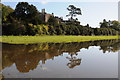 ST6898 : Berkeley Castle reflected in flood water by Philip Halling