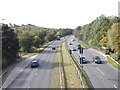 Ring Road, Moortown - viewed from Footbridge