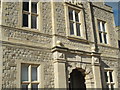 Inscription and date stone on the Kent County Ophthalmic Hospital, Church Street, ME14